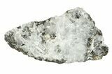Quartz Crystals on Octahedral Sphalerite - Peru #256149-1
